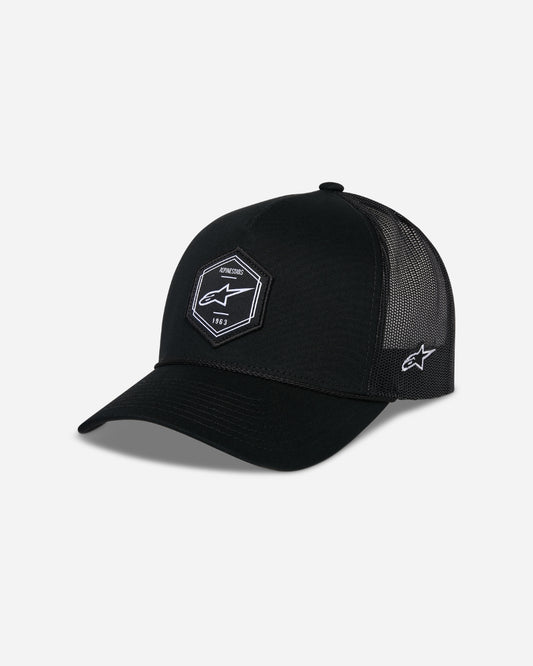 Casquette Alpinestars Hexeon Trucker - Noir/Noir