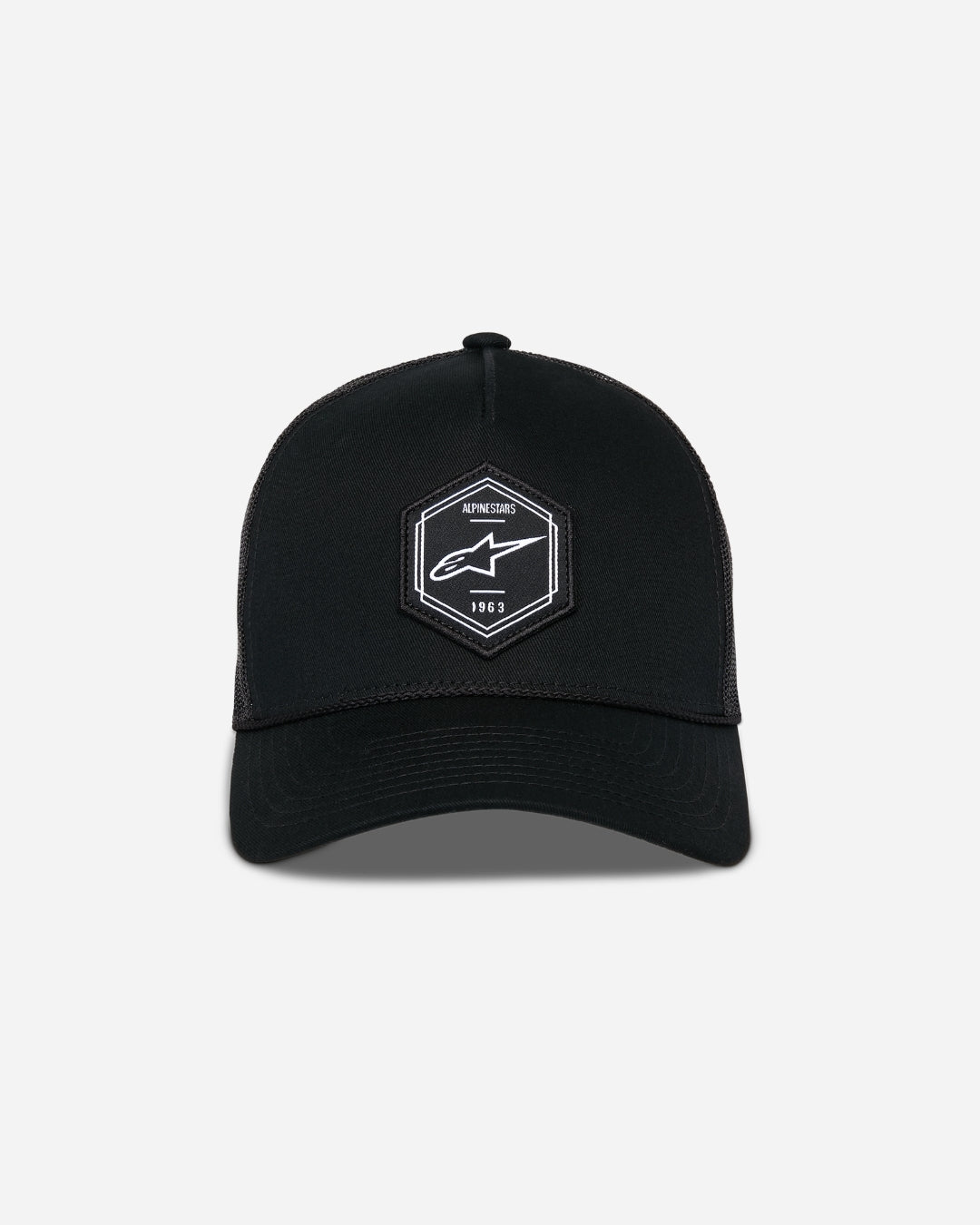 Alpinestars Hexeon Trucker Cap - Schwarz/Schwarz