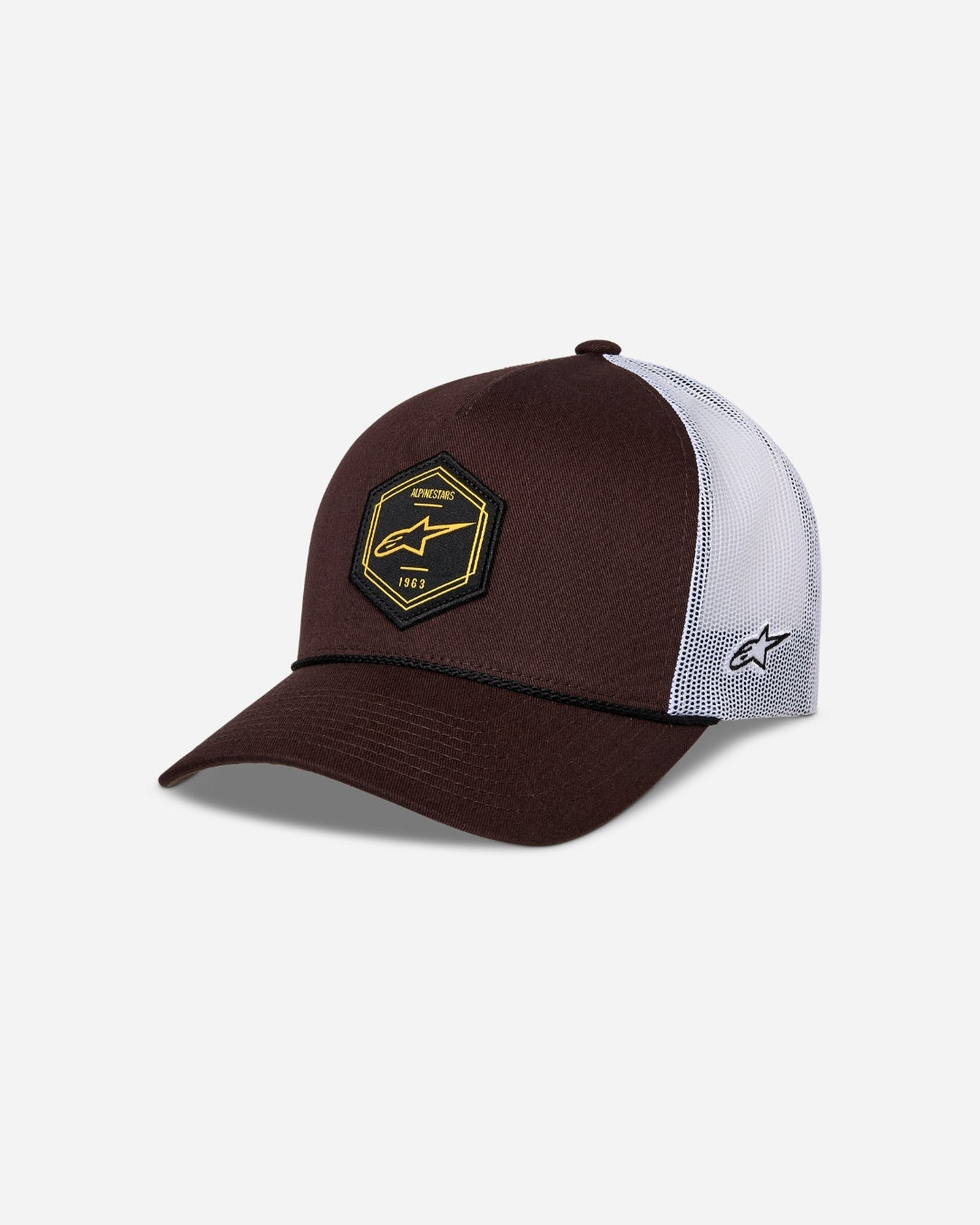Cappellino Alpinestars Hexeon Trucker - Marrone/Bianco