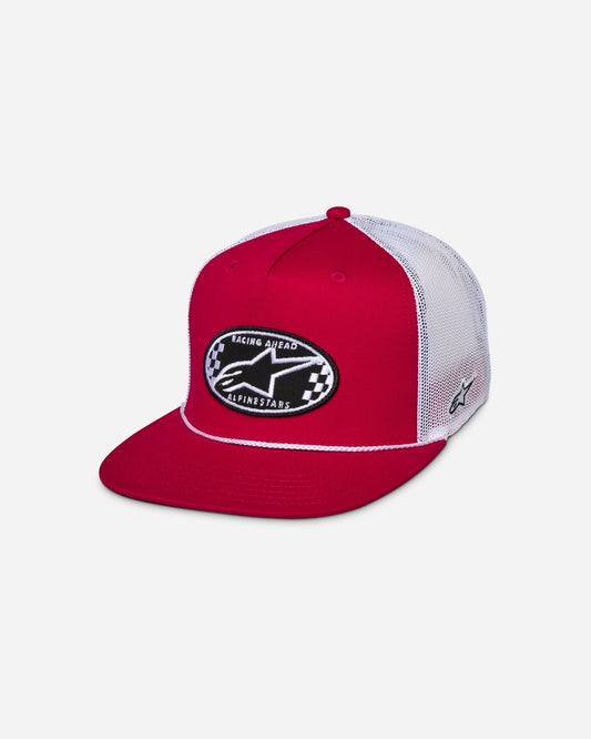 Casquette Alpinestars Contender Trucker - Rouge/Blanc