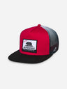 Alpinestars Cali Gradient Trucker Cap - Red/Black/White