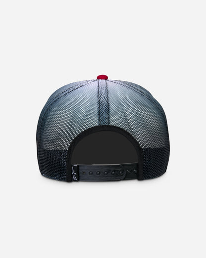 Cappellino Alpinestars Cali Gradient Trucker - Rosso/Nero/Bianco