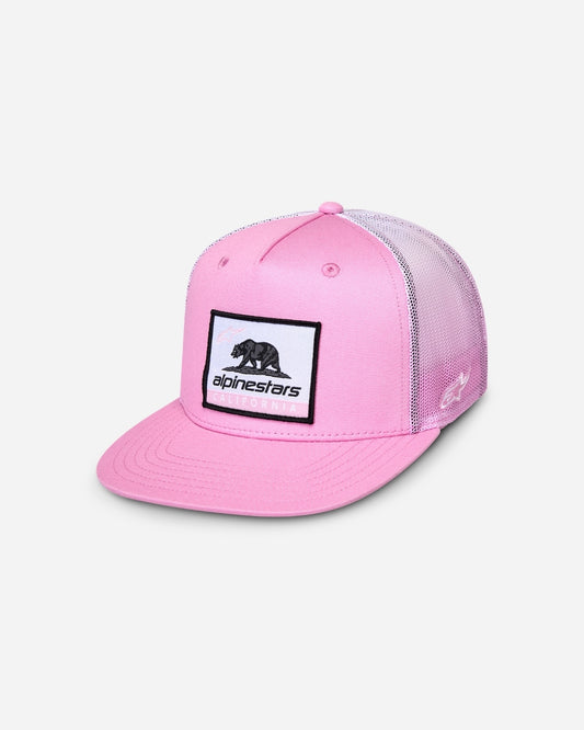 Casquette Alpinestars Cali Gradient Trucker - Rose/Blanc