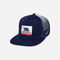 Alpinestars Cali Gradient Trucker Cap - Navy/White