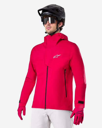 Veste Alpinestars A-Dura Elite Waterproof - Rouge Fluo