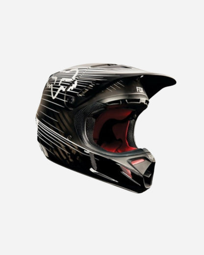 Casco Fox Racing V4 Carbon Reveal - Nero