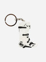 Alpinestars New Tech 10 Stiefel-Schlüsselanhänger – Weiß