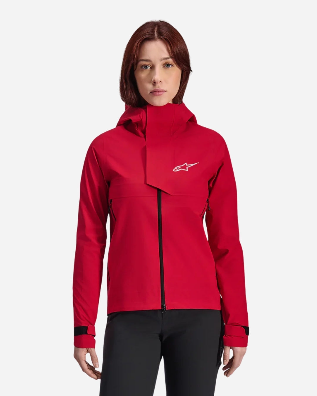 Veste femme Alpinestars Woman A-Dura Elite Waterproof - Rouge Fluo