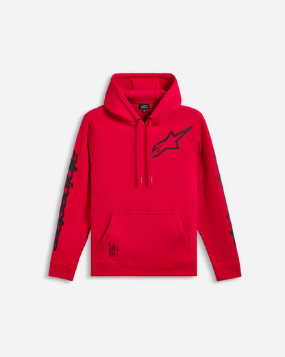 Sweat à capuche Alpinestars Triple - Rouge