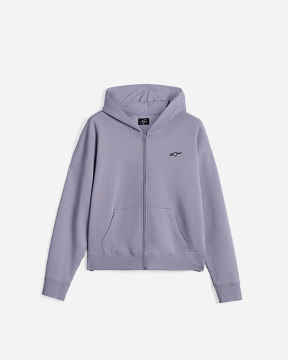 Alpinestars Essentials Ageless Zip Hoodie - Silver Lilac