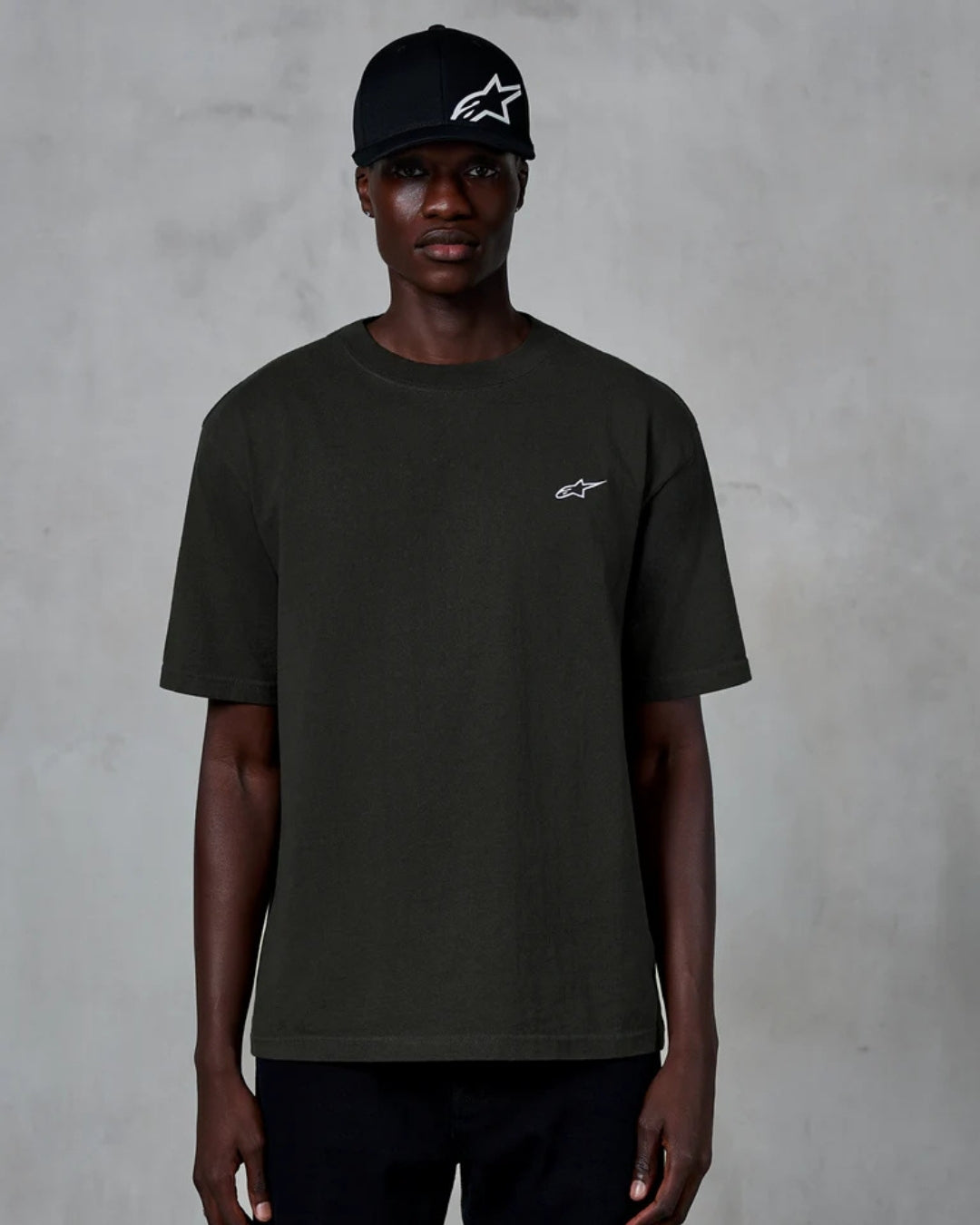 T-Shirt Alpinestars Essentials Ageless - Off Black