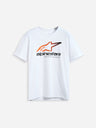 T-shirt manches courtes Alpinestars Aligned Csf - Blanc