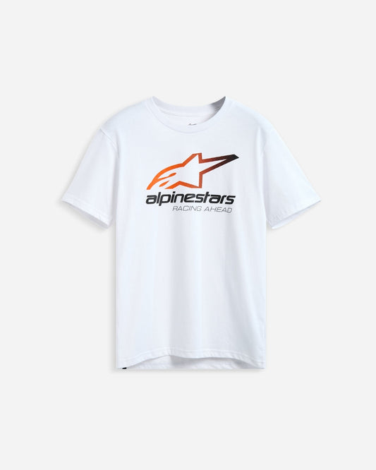 T-shirt manches courtes Alpinestars Aligned Csf - Blanc