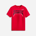 Maglietta a maniche corte Alpinestars Q3 CSF - Rossa