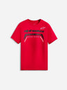 T-shirt manches courtes Alpinestars Q3 Csf - Rouge