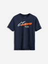 T-shirt manches courtes Alpinestars Entitled Csf - Marine