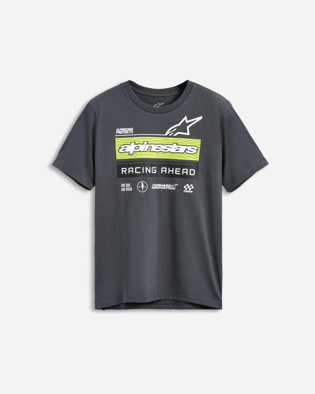 T-shirt manches courtes Alpinestars Harken Csf - Charbon