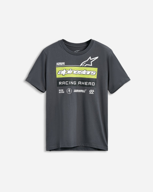 T-shirt manches courtes Alpinestars Harken Csf - Charbon