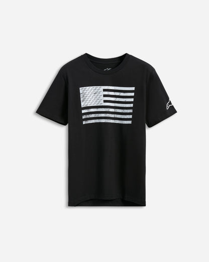 T-shirt manches courtes Alpinestars Waving Csf - Noir