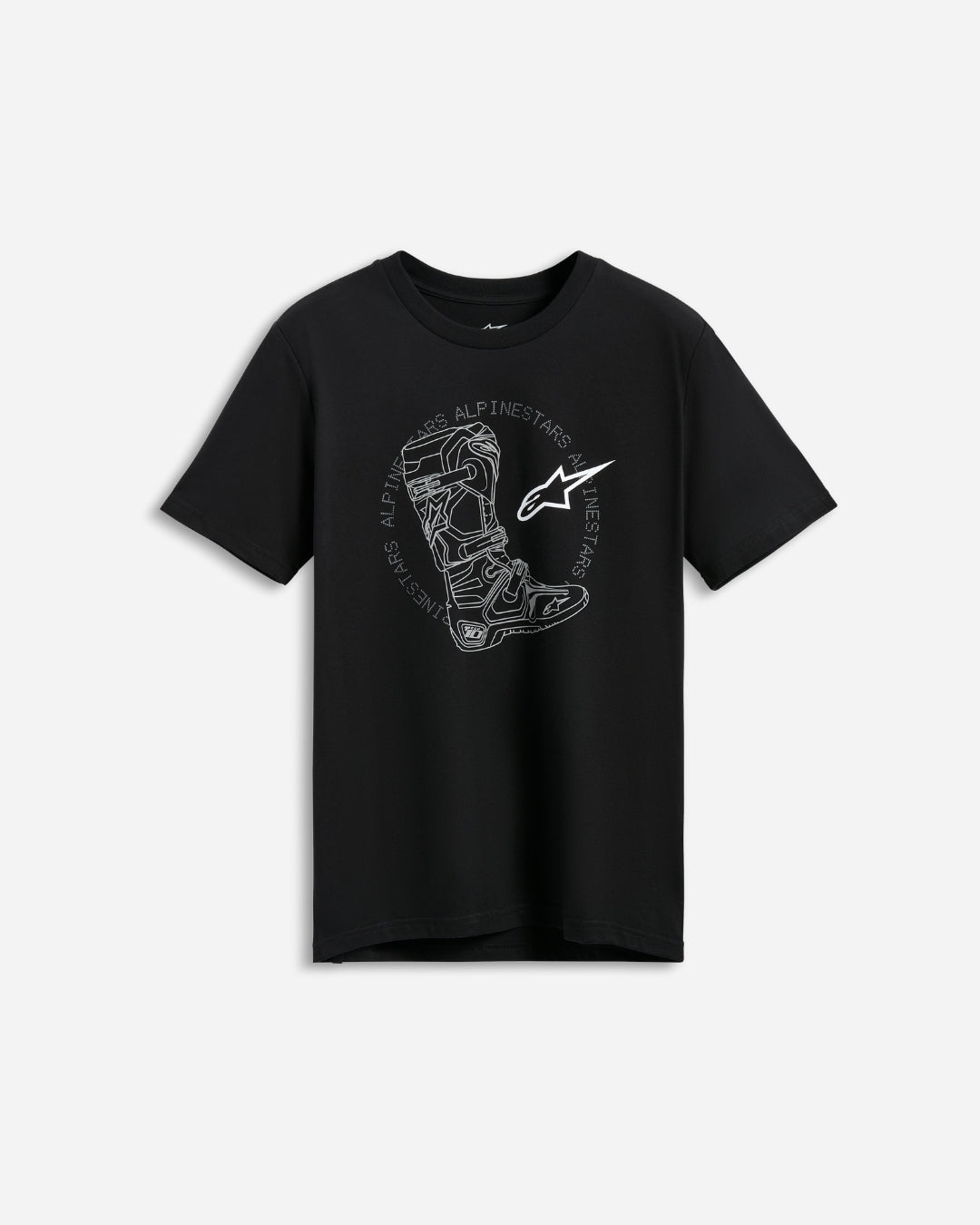 Maglietta a maniche corte Alpinestars Tech Boot CSF - Nera