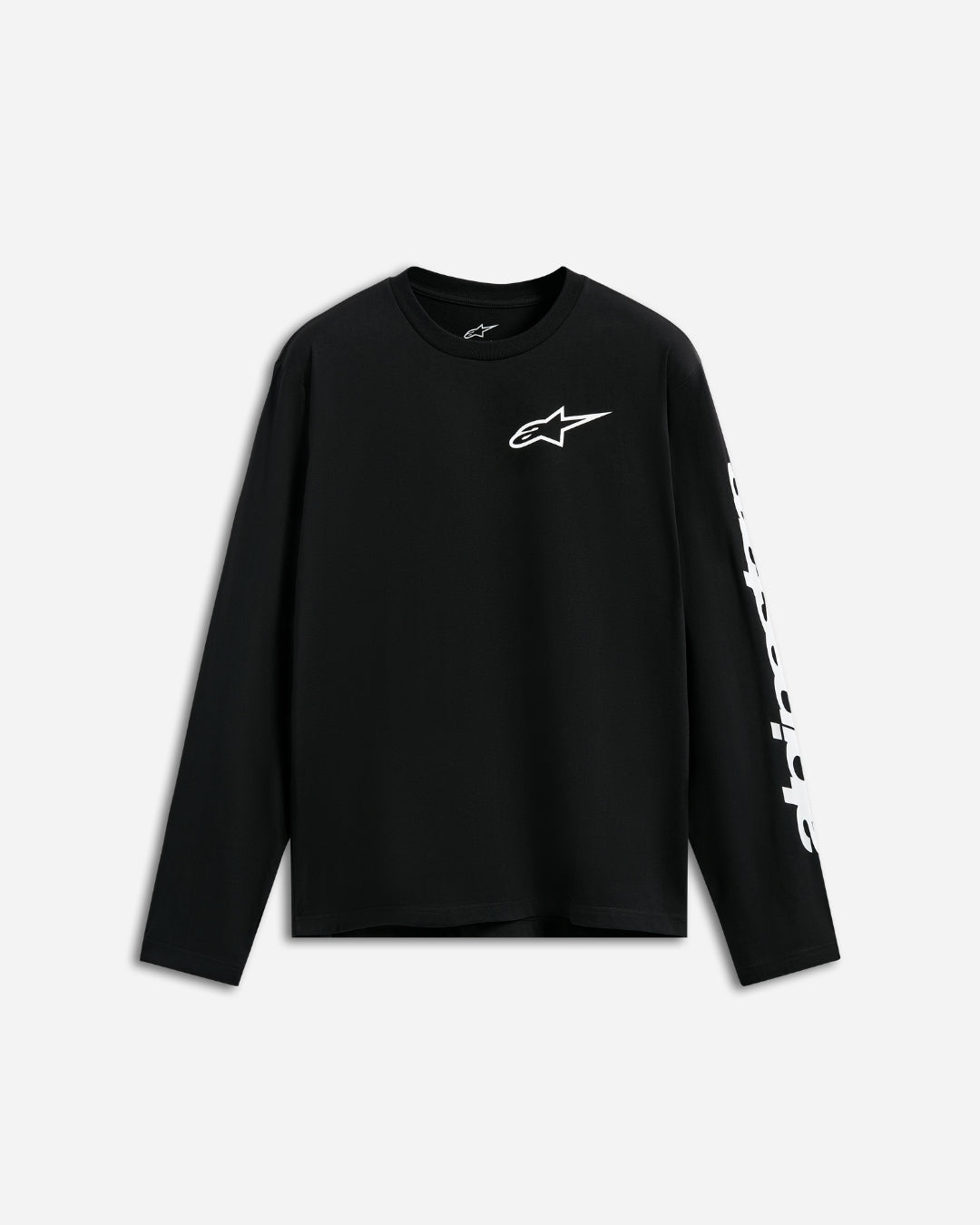 Alpinestars Trackside Long Sleeve Csf T-Shirt - Black/White