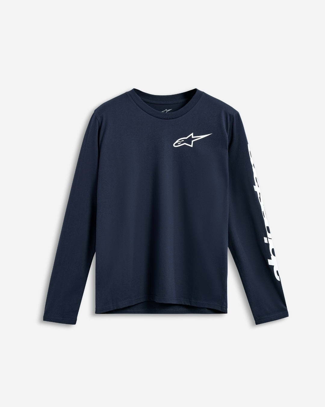 Maglietta Alpinestars Trackside Ls Csf - Blu navy