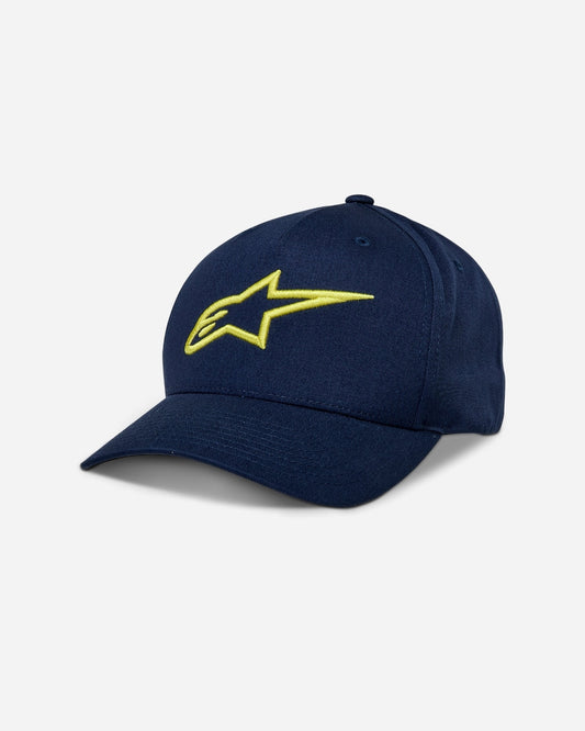 Cappellino snapback Alpinestars Ageless - Blu navy/Giallo brillante