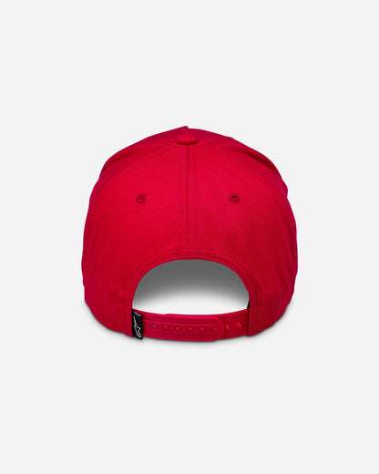 Alpinestars Ride Comp Snapback Cap – Rot/Weiß/Schwarz