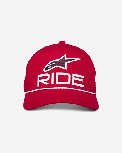Alpinestars Ride Comp Snapback Cap – Rot/Weiß/Schwarz