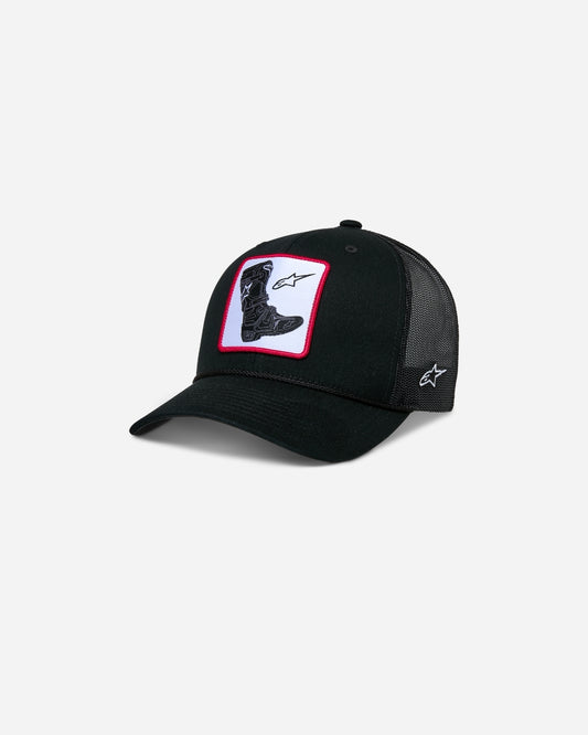 Casquette Trucker Alpinestars Booted - Noir/Noir