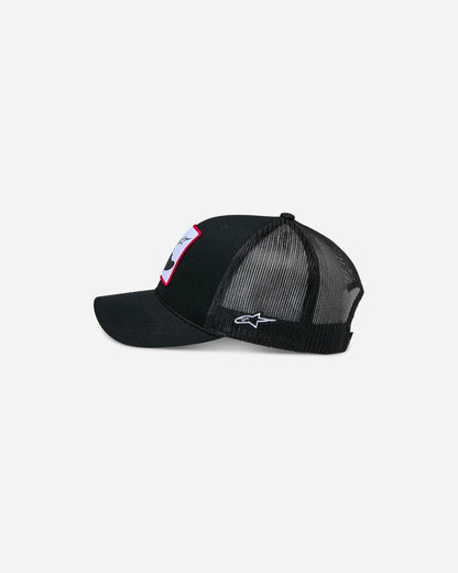 Casquette Trucker Alpinestars Booted - Noir/Noir