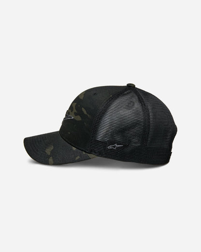 Cappellino da camionista Alpinestars Recon Camo - Nero mimetico