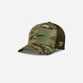 Cappellino da camionista Alpinestars Recon Camo - Verde mimetico