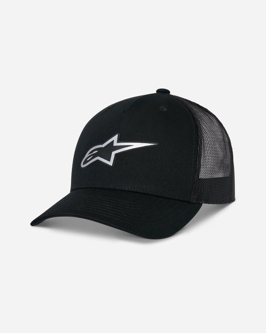 Cappellino da camionista Alpinestars Reflect Ageless - Nero/Nero