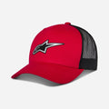 Cappellino da camionista Alpinestars Reflect Ageless - Rosso/Nero