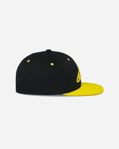 Cappellino snapback Alpinestars Thickness - Nero/Giallo brillante