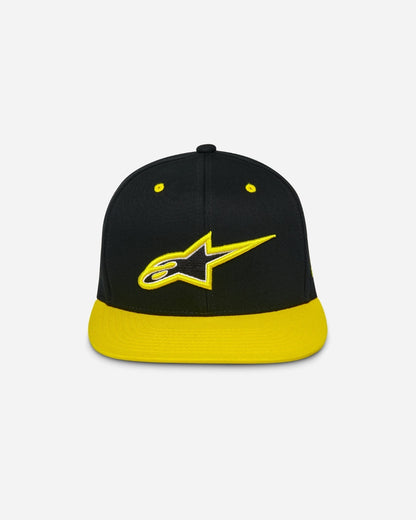 Cappellino snapback Alpinestars Thickness - Nero/Giallo brillante