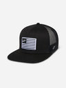 Cappellino da camionista piatto Alpinestars Flag - Nero/Nero