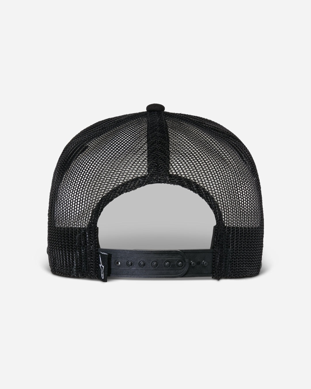 Casquette Trucker Alpinestars Flag Flat - Noir/Noir