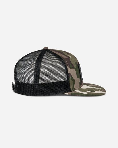 Casquette Trucker Alpinestars Flag Flat - Camouflage vert/Noir