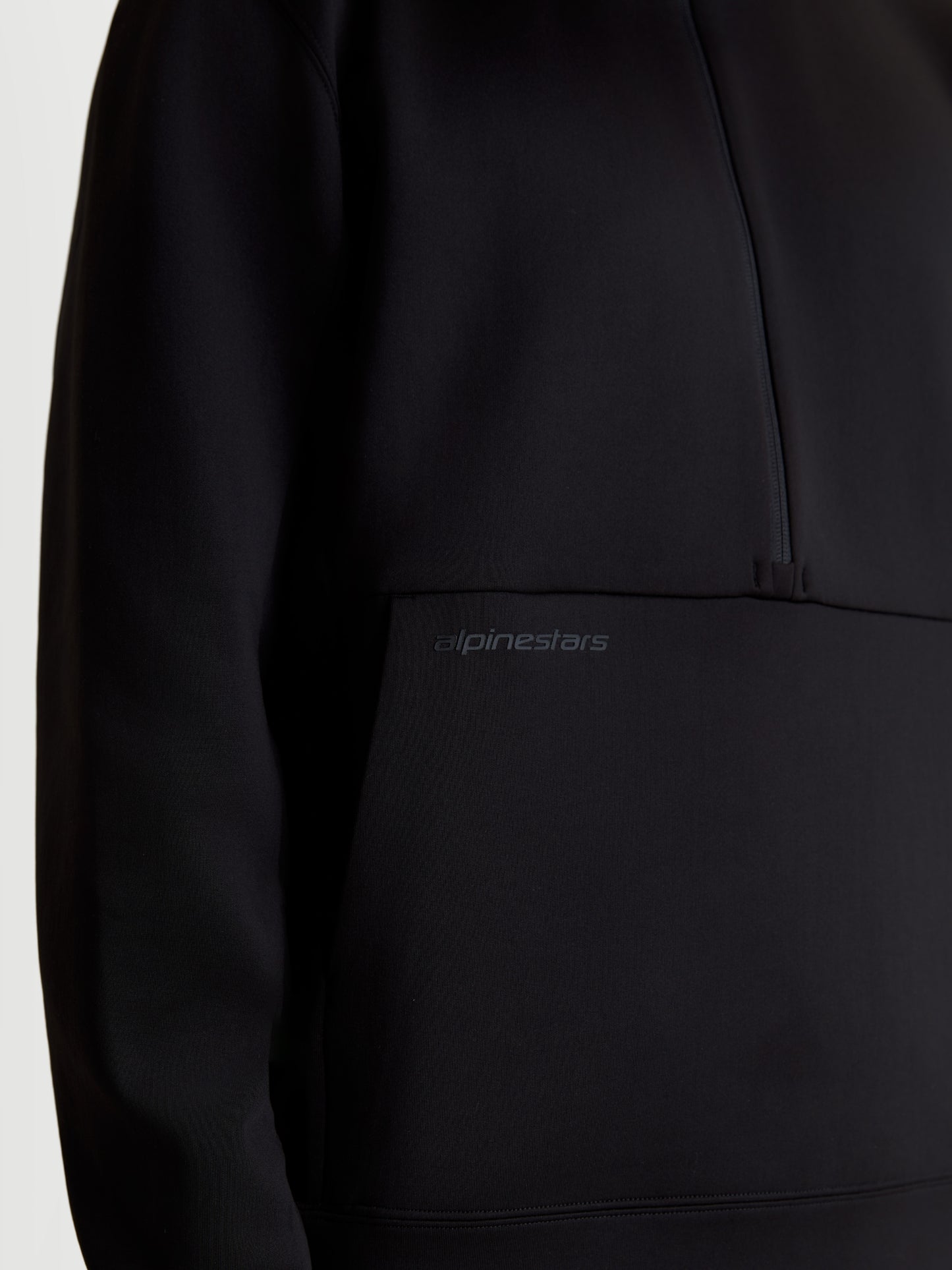 Felpa con mezza zip Alpinestars Apera - Nera