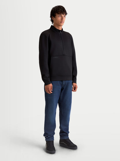 Felpa con mezza zip Alpinestars Apera - Nera