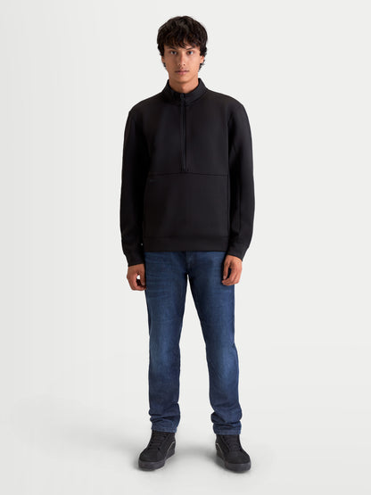 Felpa con mezza zip Alpinestars Apera - Nera