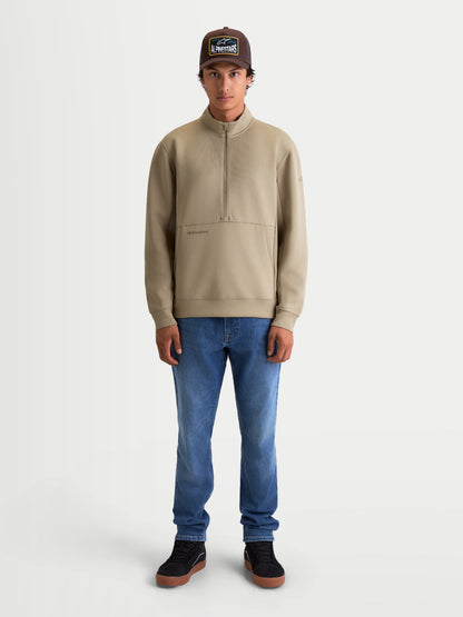 Alpinestars Apera Half-Zip Sweatshirt - Putty