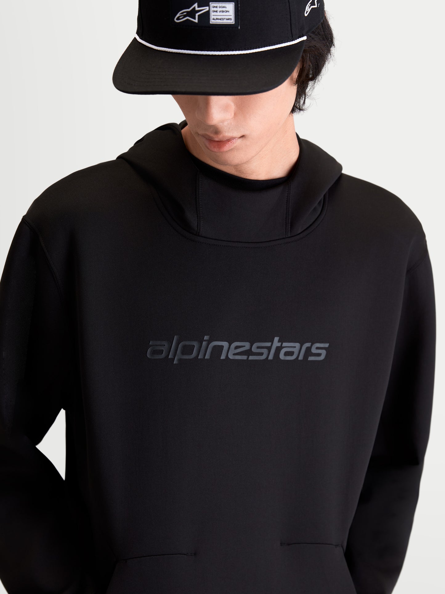 Felpa con cappuccio Alpinestars Datrix - Nera