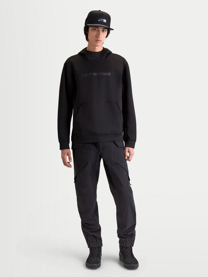 Felpa con cappuccio Alpinestars Datrix - Nera