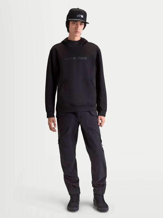 Felpa con cappuccio Alpinestars Datrix - Nera
