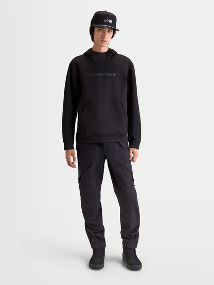 Felpa con cappuccio Alpinestars Datrix - Nera