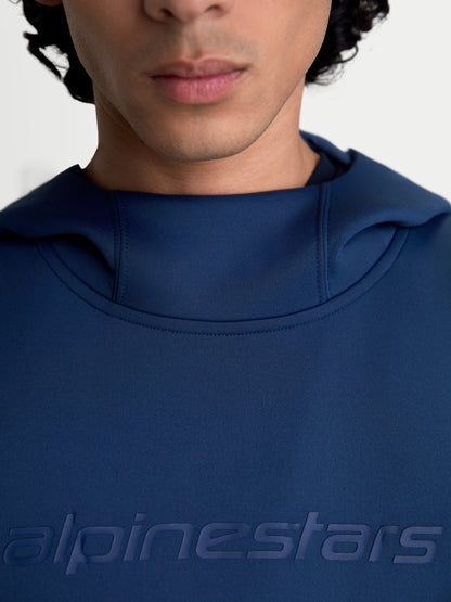 Sweat à capuche Alpinestars Datrix - Bleu acier