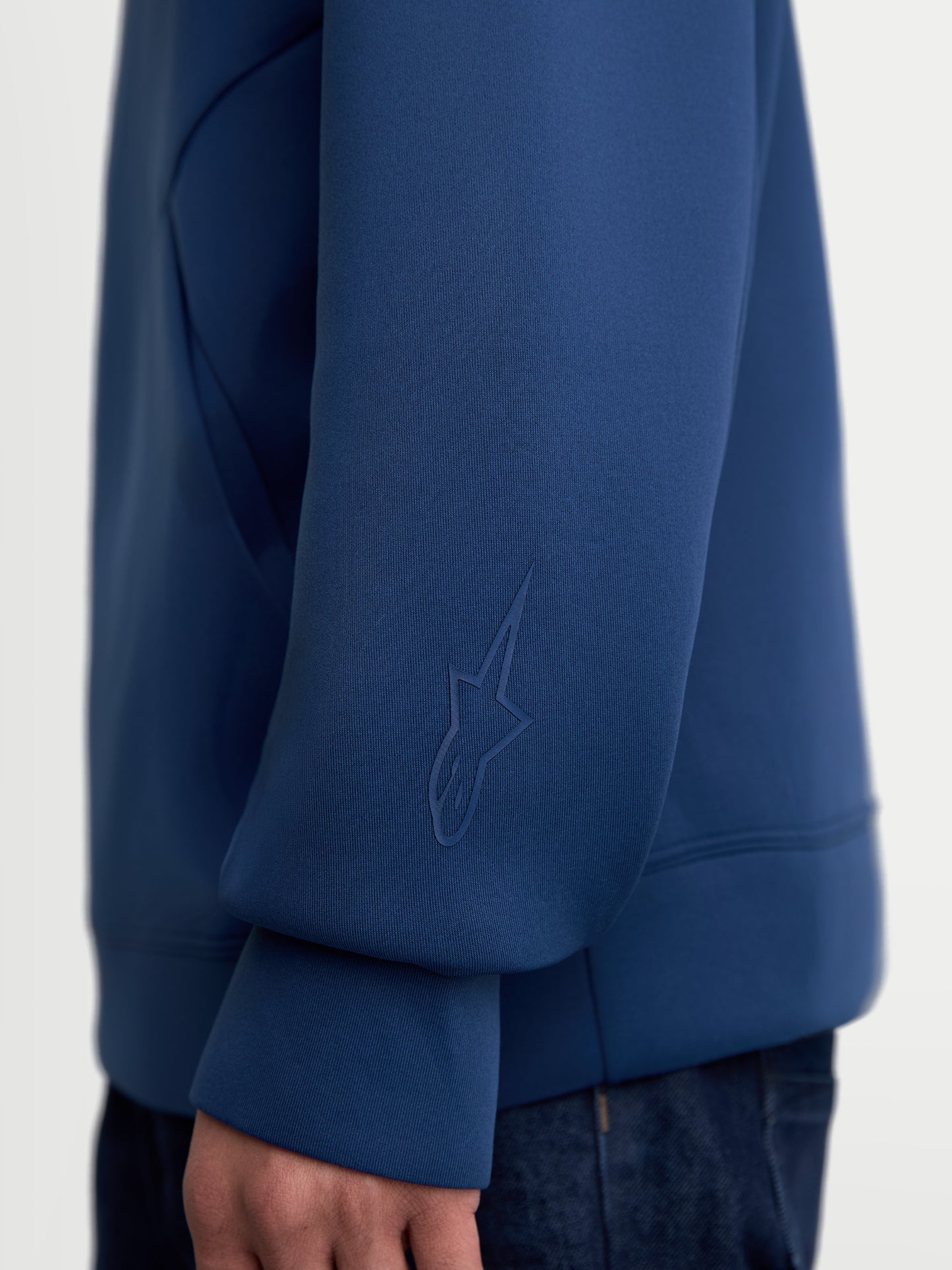 Sweat à capuche Alpinestars Datrix - Bleu acier